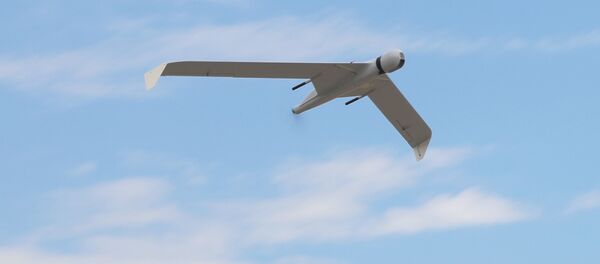 Veículo aéreo não tripulado (VANT) russo ZALA 421-16E2 fabricado pelo consórcio Kalashnikov - Sputnik Brasil