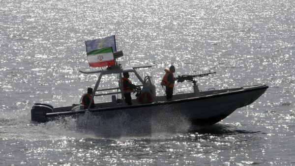 Embarcação da Guarda Revolucionária do Irã. - Sputnik Brasil