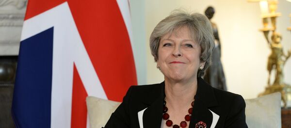 A primeira-ministra da Grã-Bretanha, Theresa May. - Sputnik Brasil