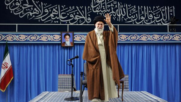Líder supremo do Irã, Ali Khamenei - Sputnik Brasil
