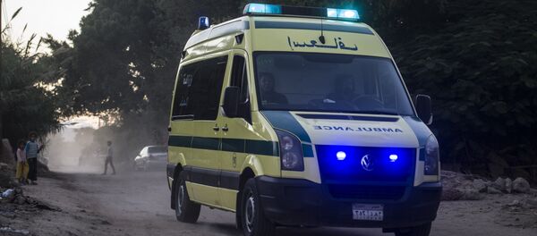 Ambulância no Egito (foto de arquivo) - Sputnik Brasil