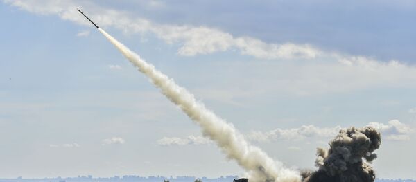 Testes do míssil ucrâniano Olkha (foto de arquivo) - Sputnik Brasil