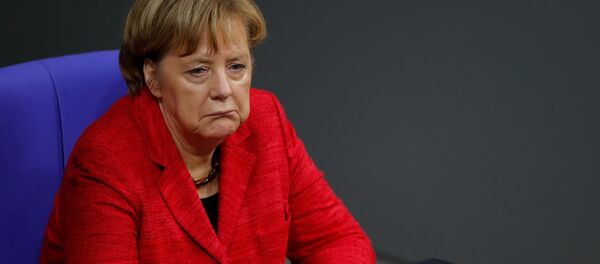 Angela Merkel no Parlamento alemão, 21 de novembro de 2017 - Sputnik Brasil