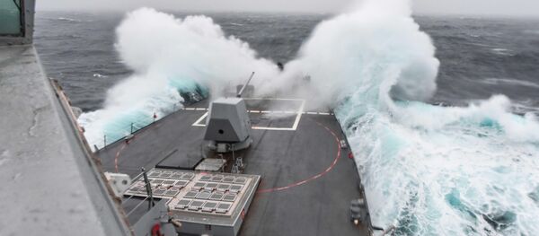 O destróier USS James Williams (DDG-95) da Marinha dos EUA - Sputnik Brasil