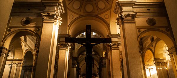 Escultura de Cristo - Sputnik Brasil