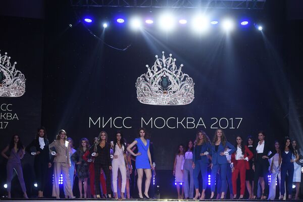 Participantes do concurso Miss Moscou 2017 - Sputnik Brasil