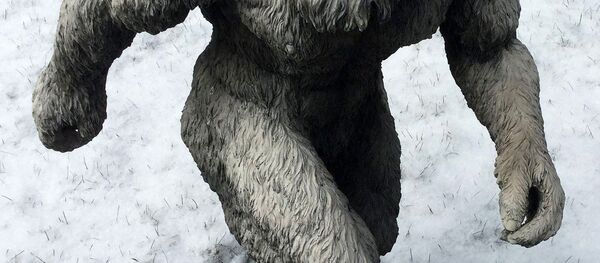 Estátua do Abominável Homem das Neves Estátua do Abominável Homem das Neves - Sputnik Brasil
