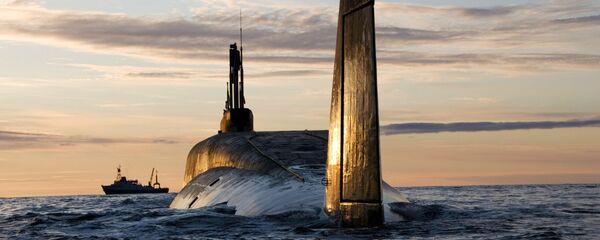 Submarino nuclear russo de classe Borei (foto de arquivo) - Sputnik Brasil