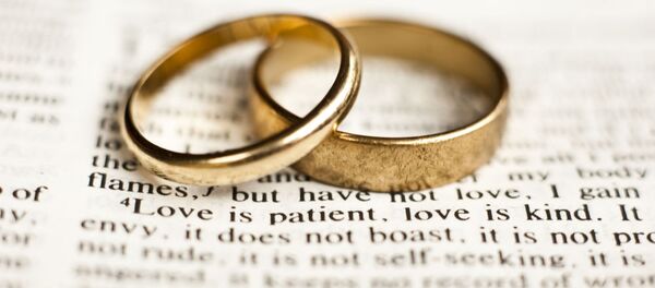 Anéis de casamento - Sputnik Brasil
