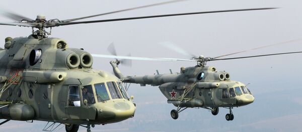 Helicópteros Mi-17 russos - Sputnik Brasil