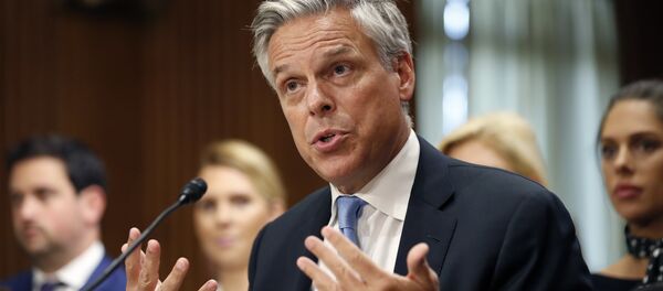 Embaixador norte-americano na Rússia Jon Huntsman - Sputnik Brasil